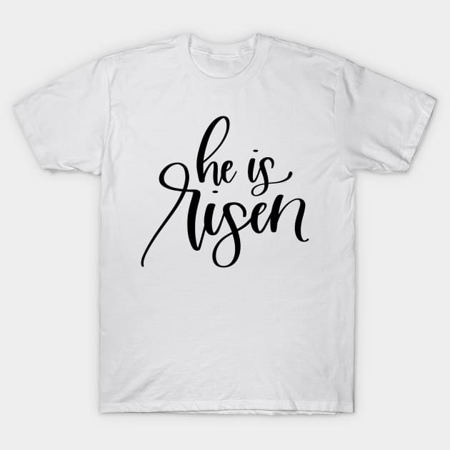 He Is Risen T-Shirt by zoomade